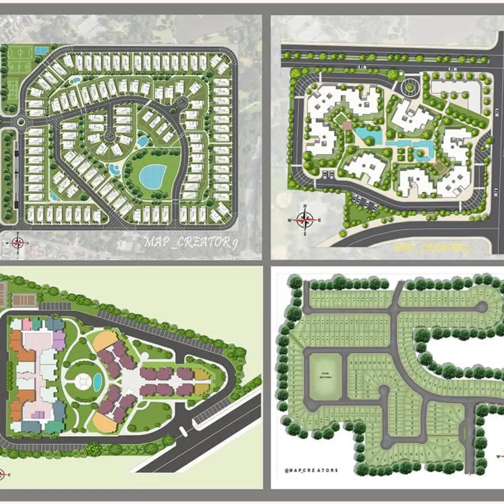 2D Site Maps